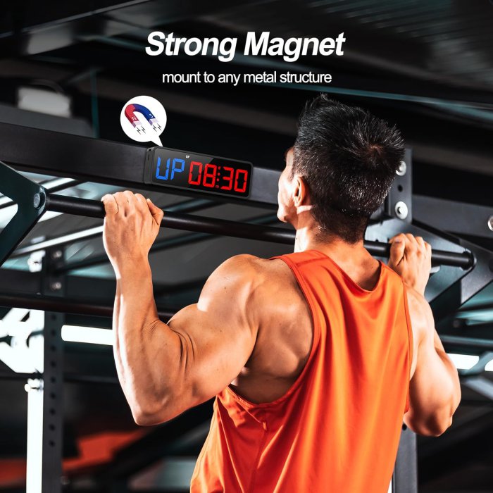 ANJANK Portable Gym Timer with Remote Control (image 3)