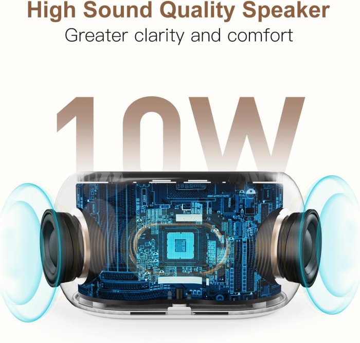 ANJANK White Noise Sound Machine Alarm Clock with Bluetooth Speaker (image 3)